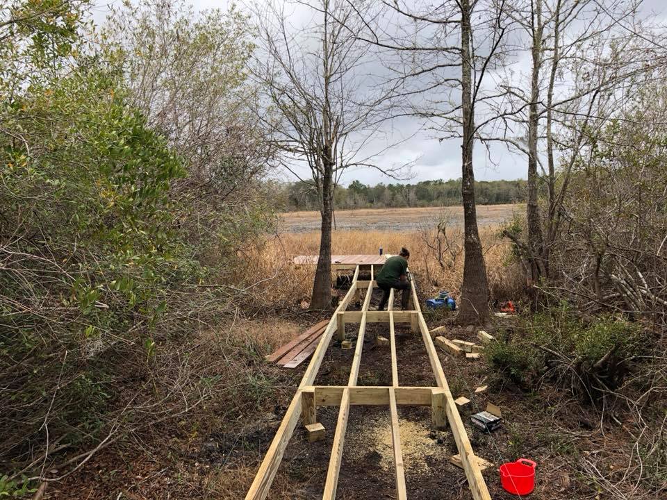 Boardwalk strings almost complete