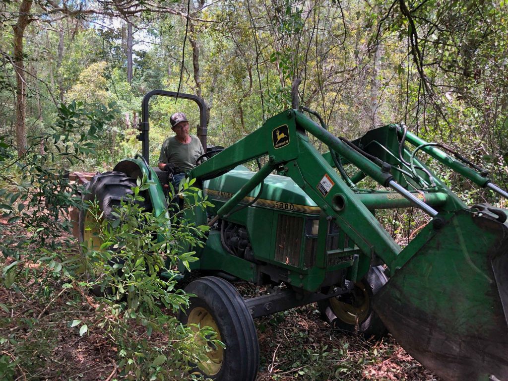 Tommy is an artist on the tractor! Incredibly skilled! June 27, 2018